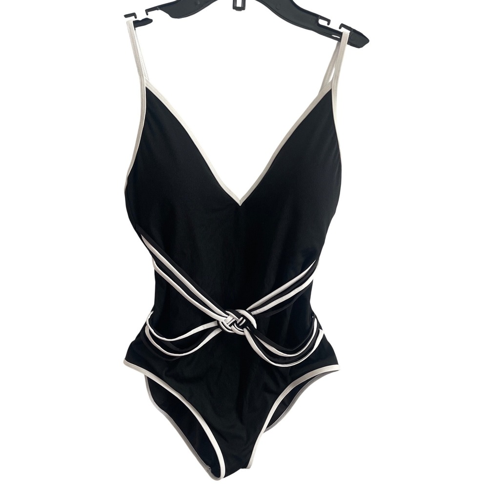 Trina Turk NWOT Triumph Braided One-Piece Swimsuit Women's Size 8